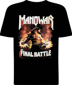 Футболка Manowar Final Battle