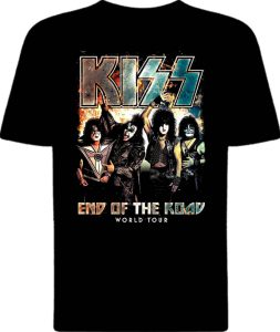 Футболка Kiss End of the Road World Tour