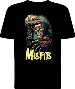 Футболка The Misfits Candle Skeleton