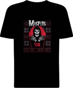 Футболка The Misfits Crimson Christmas Ugly