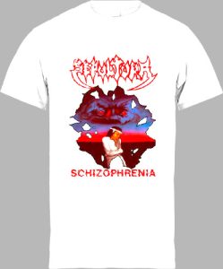 Футболка Sepultura Schizophrenia