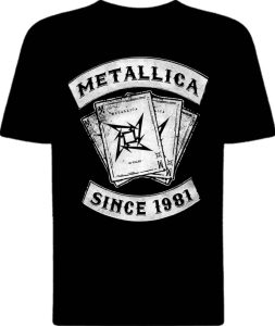 Футболка Metallica 1981