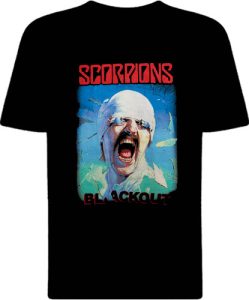 Футболка Scorpions Blackout