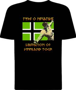 Футболка Type O Negative Liberation Of Vinland Tour