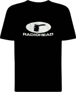 Футболка Radiohead Oval