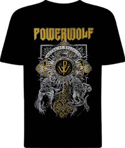 Футболка Powerwolf Wolf Cross