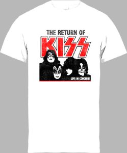 Футболка Kiss The Return of Kiss