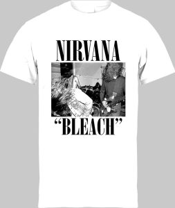 Футболка Nirvana Bleach White