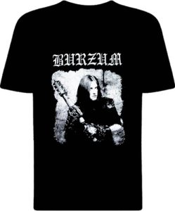 Футболка Burzum Anthology Varg Vikernes Black