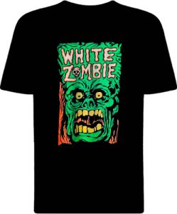 Футболка White Zombie Face