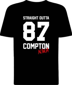 Футболка NWA Straight Outta Compton 87