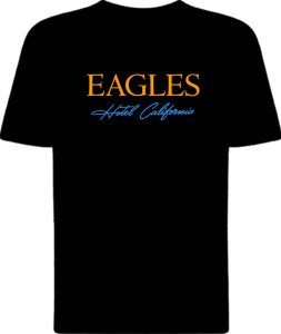 Футболка Eagles Hotel California Logo