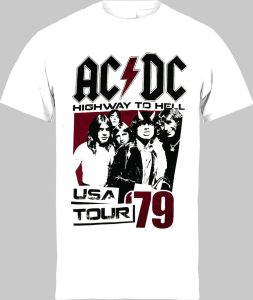 Футболка AC/DC 79 USA Tour