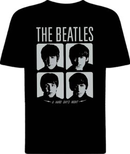 Футболка The Beatles A Hard Days Night