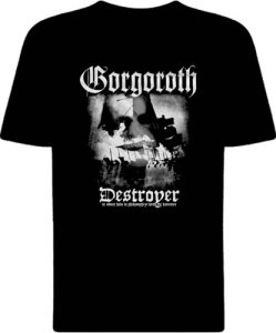 Футболка Gorgoroth Destroyer Black