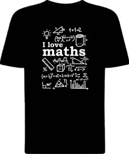 Футболка I Love Maths