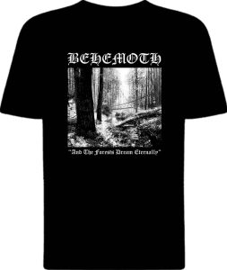 Футболка Behemoth And The Forests Dream Eternally