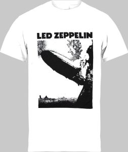 Футболка Led Zeppelin I White