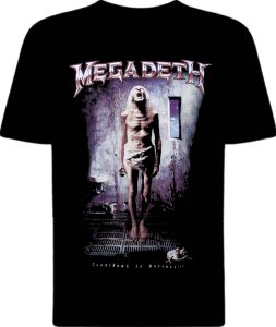 Футболка Megadeth Countdown To Extinction Black