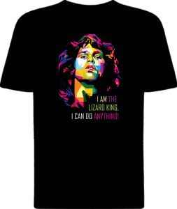 Футболка The Doors Jim Morrison I Am The Lizard King