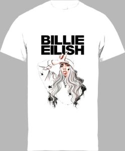 Футболка Billie Eilish Spiders White