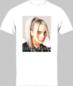 Футболка Billie Eilish Photo White