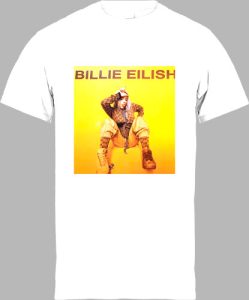 Футболка Billie Eilish Bad Guy White