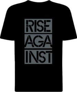 Футболка Rise Against Grey Logo