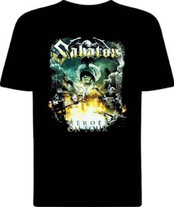 Футболка Sabaton Heroes On Tour