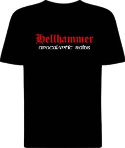 Футболка Hellhammer Apocalyptic Raids Logo