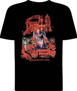 Футболка Death Scream Bloody Gore Black