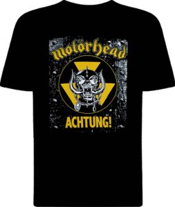 Футболка Motorhead Achtung