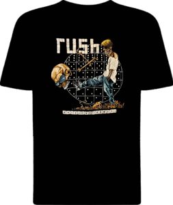 Футболка Rush Roll The Bones Art