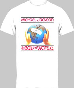 Футболка Michael Jackson Heal the World