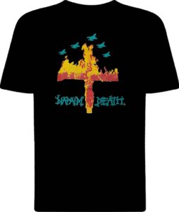 Футболка Napalm Death Fire Cross