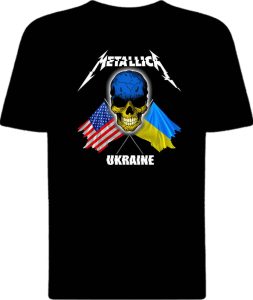 Футболка Metallica Ukraine