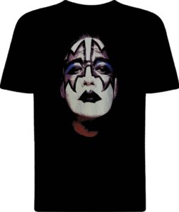 Футболка Kiss Ace Frehley Face