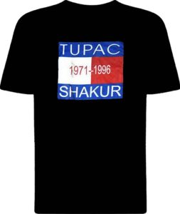 Футболка 2pac Tupac Shakur 1971-1996