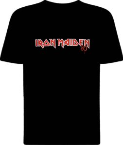 Футболка Iron Maiden 80 Logo