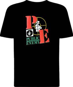 Футболка Public Enemy Colour Logo