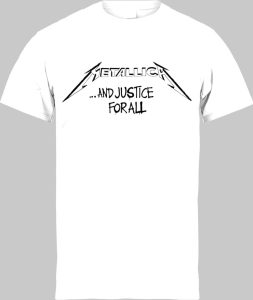 Футболка Metallica And Justice For All Logo