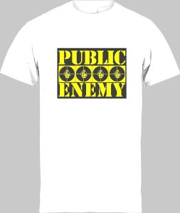 Футболка Public Enemy Yellow Logo