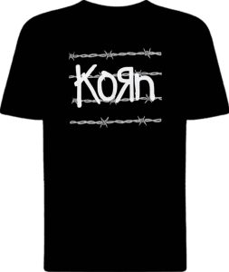 Футболка Korn Barbed Wire