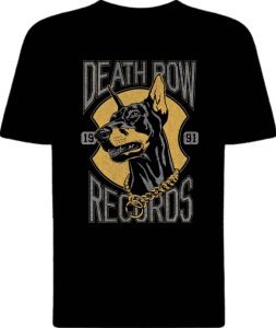 Футболка Death Row Records Doberman