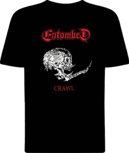 Футболка Entombed Crawl Skull