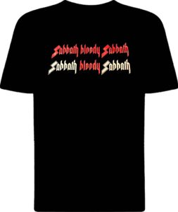 Футболка Black Sabbath Bloody Sabbath