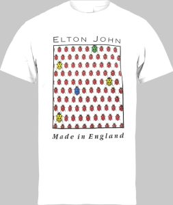 Футболка Elton John Made in England