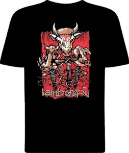 Футболка Lamb of God Bull