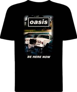 Футболка Oasis Be Here Now Car