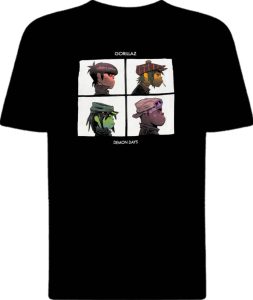 Футболка Gorillaz Demon Days